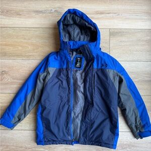 Under Armour Kids' Blue and Gray Coat